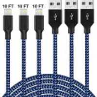 합배용 Lightning Cables 3Pack 10FT iPhone Charger MFi Certified