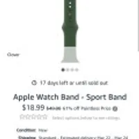 애플워치 정품 스트랩 스포츠 밴드/루프