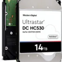 HGST WD Ultrastar DC HC530 14TB SATA 6Gb/s 3.5-Inch Data Center HDD - WUH721414ALE604 0F31152 Renewed