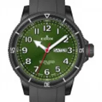 에독스 크로노랠리 S 쿼츠 시계 녹판