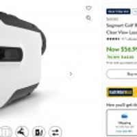 Segmart Golf Rangefinder, 900 Yards 7X Magnification Clear View Laser Range Finder (