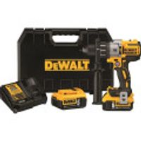 DEWALT 20V MAX XR Hammer Drill Kit, Brushless, 3-Speed, Cordless (DCD996P2)
