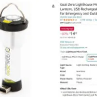 Goal Zero Lighthouse Micro Flash Lantern 프라임 회원(fs)