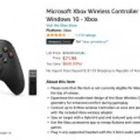 Microsoft Xbox Wireless Controller + Wireless Adapter for Windows 10 - Xbox