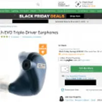 (끌올) Etymotic Research EVO Triple-Driver Earphones