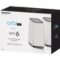 Netgear Orbi Pro AX6000 Wireless Tri-Band Gigabit Mesh Wi-Fi System (SXK80) 미국...