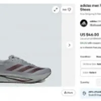 adidas men Texas A&M Adizero SL2 Running Shoes