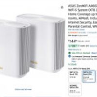 ASUS ZenWiFi AX6600 Tri-Band Mesh WiFi 6 System (XT8 2PK) - like new