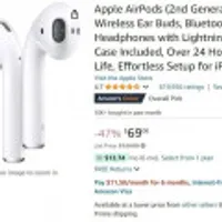 애플 에어팟 2세대 Apple AirPods (2nd Generation) 미국내무배