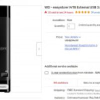 WD - easystore 14TB External USB 3.0 Hard Drive - Black