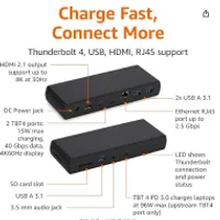 아마존 베이직스 썬더볼트4/USB4 프로 도킹 스테이션