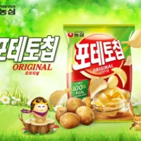 농심 포테토칩오리지널, 60g, 20개