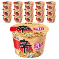 신라면 툼바 큰사발면 113g, 16개