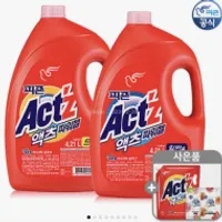 액츠 액체세제 2개+2L추가+피죤 50mlx21...