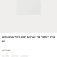 스투시 미공홈 아워레가시 서프맨 리스탁