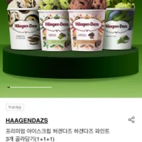 하겐다즈 파인트*3통 2.5