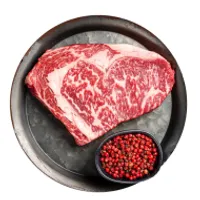 안심밥상 블랙앵거스 등심 스테이크 180g