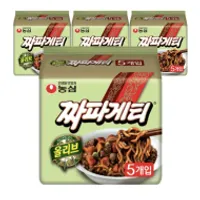 농심 올리브 짜파게티, 140g, 5입(멀티), 4개