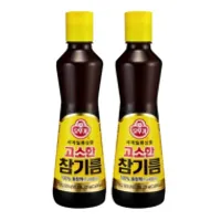오뚜기 고소한 참기름, 320ml, 2개
