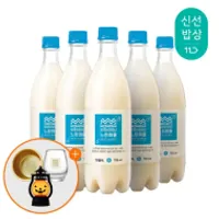 [사은품] 배상면주가 느린마을막걸리 방울톡 750ml x 5입 (T, 신한/카카오)