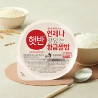 황금 햇반 백미 210g 36개