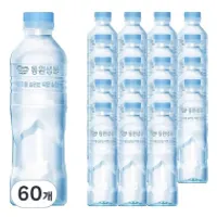 동원샘물 무라벨 500ml, 60개