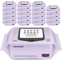 역대급딜) 평량 77g 슈퍼대디 저자극 아기물티슈...