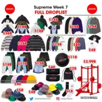 (자정) 슈프림 24FW 7주차 Drop