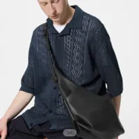 GU 빈티지 레더 크로스바디백