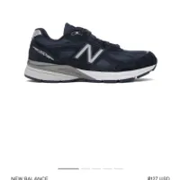 뉴발란스 990v4 그레이 / 네이비 (일부 사이즈)