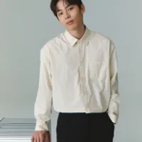 폴햄 포플린 오버핏 긴팔 셔츠 1만원