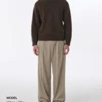 무신사 스탠다드 원 턱 와이드 코듀로이 밴딩 팬...