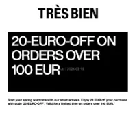 트레비앙 (TRES BIEN) 20-EURO-OFF