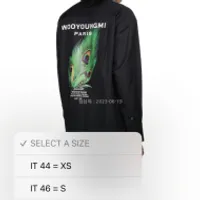 에센스 (SSENSE) 우영미 깃털 셔츠, 백로고 무관세