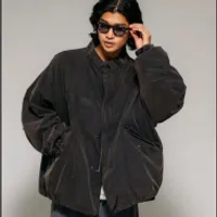 프릭스스토어 M65 워시드 숏파카 블랙 리리스탁