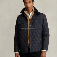 메이시스 macys 폴로 퀼팅자켓 블랙