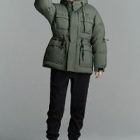 [치장물자] 푸마 덕다운 패딩 4.9 무배 블랙/오렌...