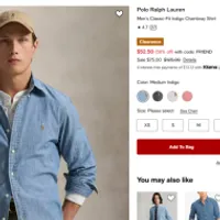 메이시스 폴로 샴브레이 , 베이포트 70달...