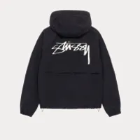 스투시 비치쉘 자켓 블랙, 네이비