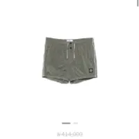 젠테 스톤 25ss 나일론 스윔팬츠 그린 더