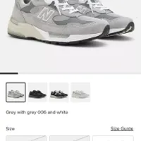 뉴발란스 미공홈 992 그레이 사이즈 많음 재입고