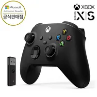 Xbox 블루투스 컨트롤러 신형 4세대 카본블랙+어댑터