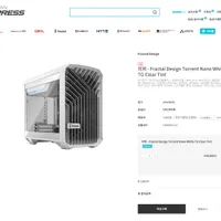 Fractal Design Torrent Nano White TG Clear Tint 리퍼