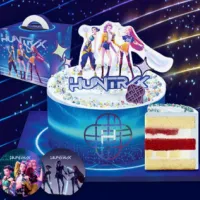 파리바게뜨 30%_케이팝 데몬 헌터스 콜라보, 헌트릭스 케이크