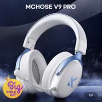 MCHOSE V9 Pro 무선 게이밍 헤드셋 7.1 2.4ghz