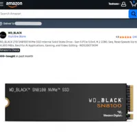 WD_BLACK 2TB SN8100 Gen5 MB/s