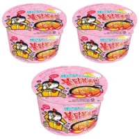 삼양 큰컵 까르보 불닭볶음면 105g 3개