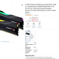 일마존 G.Skill Trident Z5 RGB Series (Intel XMP) 32GB...