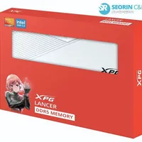 서린공식 ADATA DDR5-6000 CL30 LANCER 화이트 패키지 서린 (64GB...