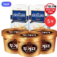 투게더 바닐라 오리지널 900ml 3개 + 엑설런트 오리지널 2개